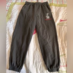 PacSun Gray Budweiser sweatpants